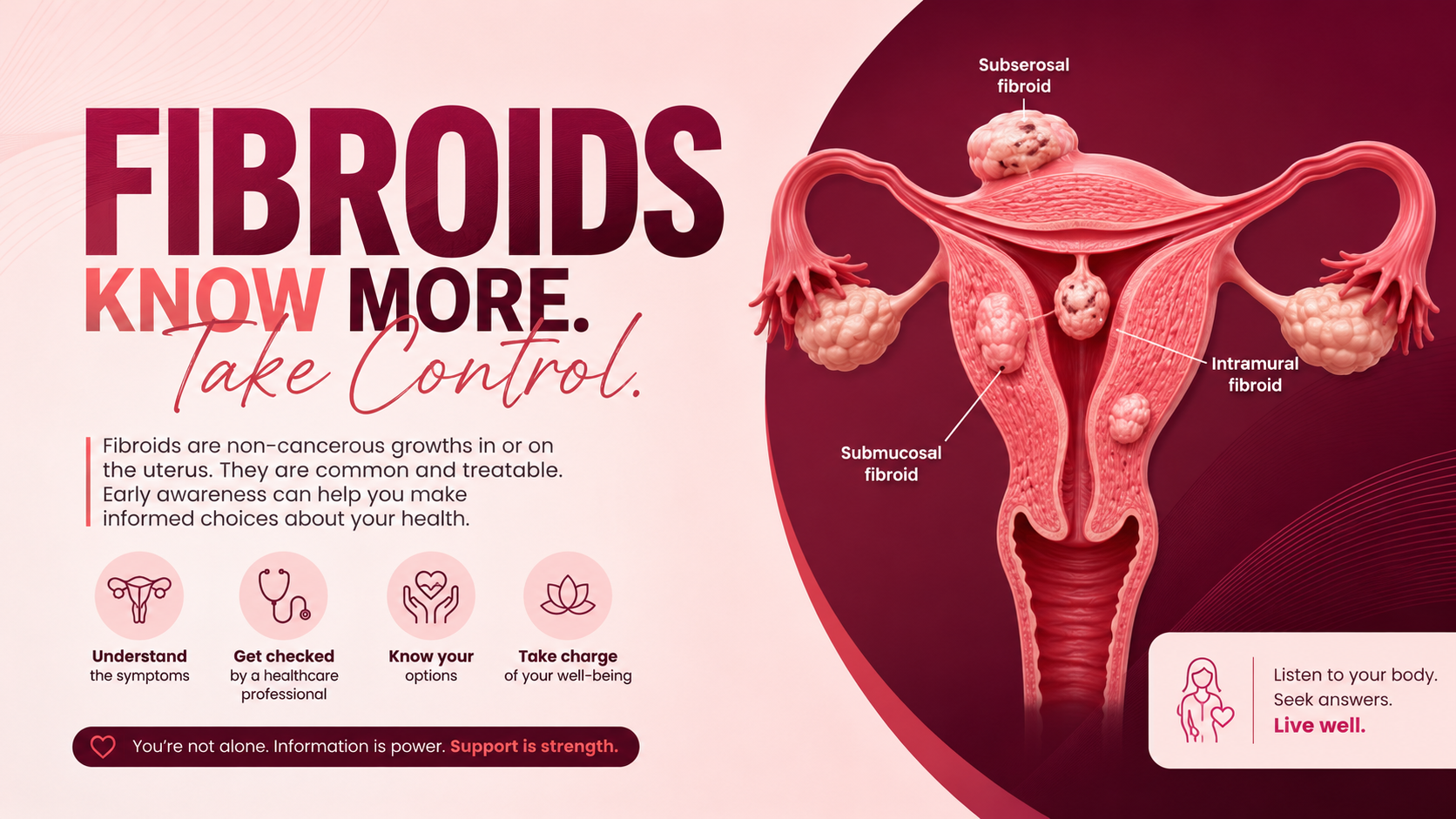 Fibroids: The common condition too many women are living with in silence