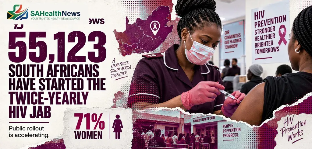 More than 55,000 South Africans have now received the twice-yearly HIV prevention injection
