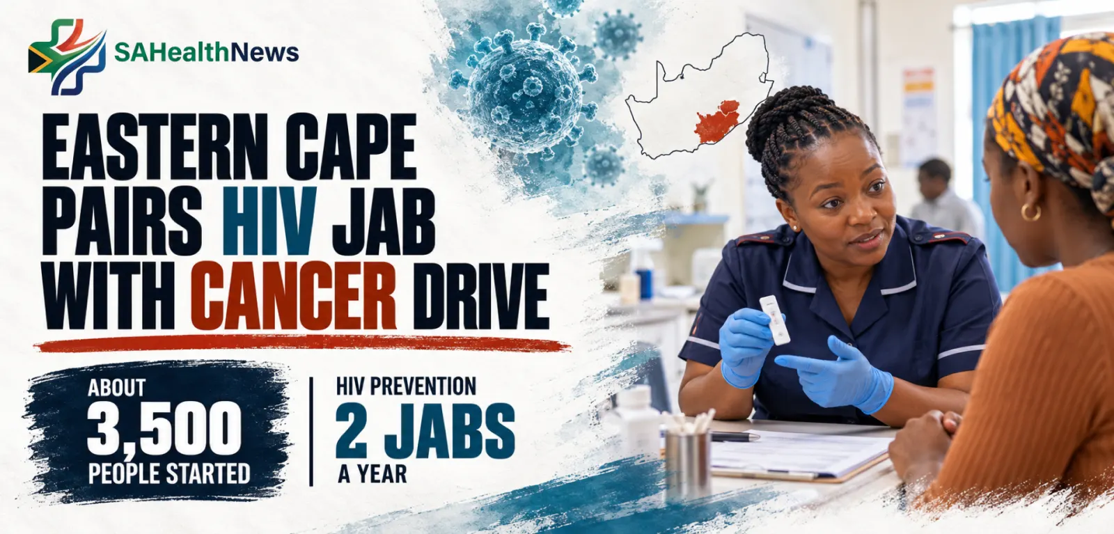 Eastern Cape pairs HIV prevention jab with cervical cancer drive, but doses will set the pace