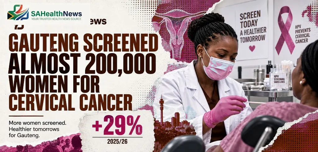 Gauteng screened almost 200,000 women for cervical cancer — up 29% in a year