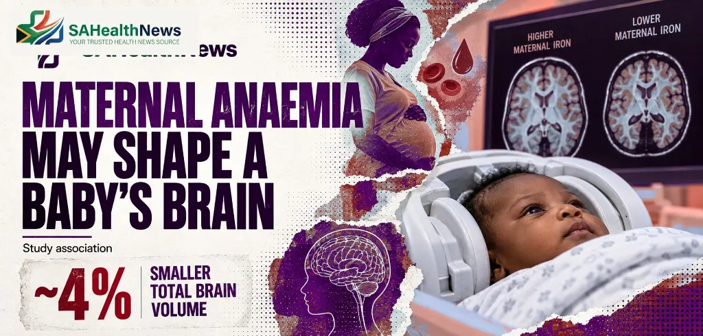 Anaemia during pregnancy linked to smaller brain volumes in South African babies