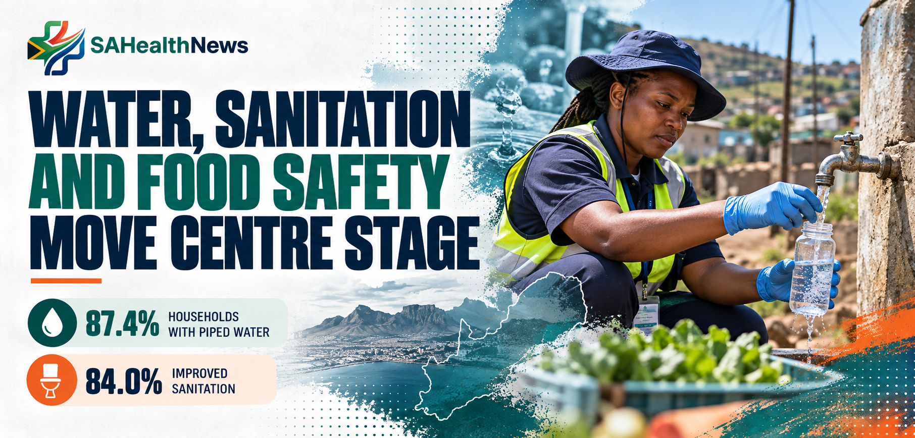 Water, sanitation and food safety move centre stage at South Africa's environmental health summit