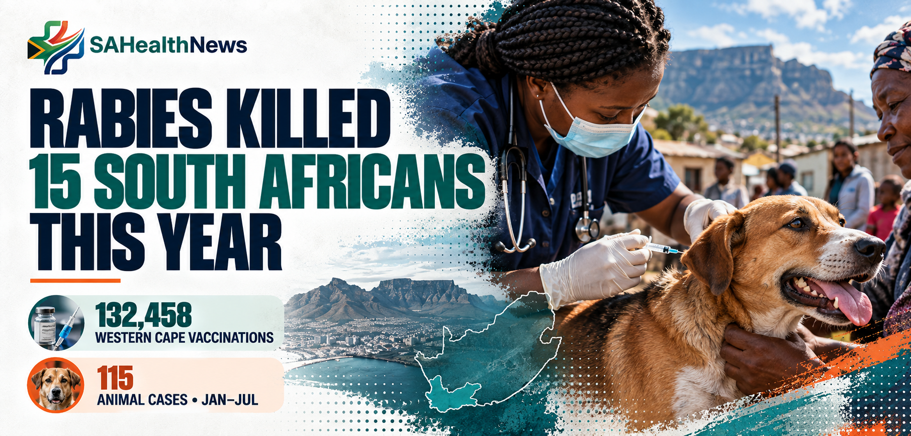 Rabies killed 15 South Africans this year as vaccination campaigns push prevention