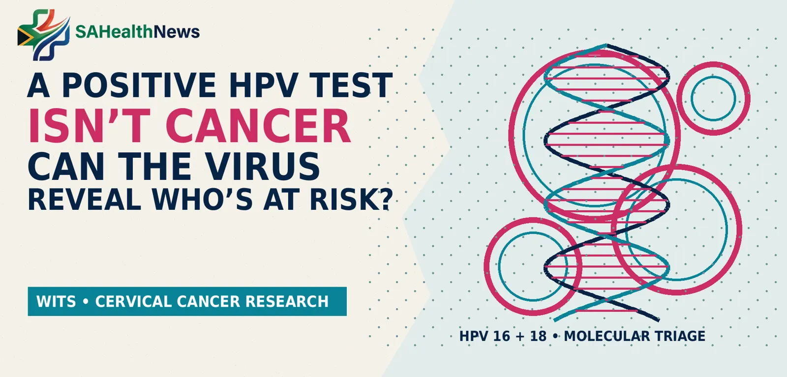 A positive HPV test isn't cancer — Wits researchers are looking for a better signal of who is at risk